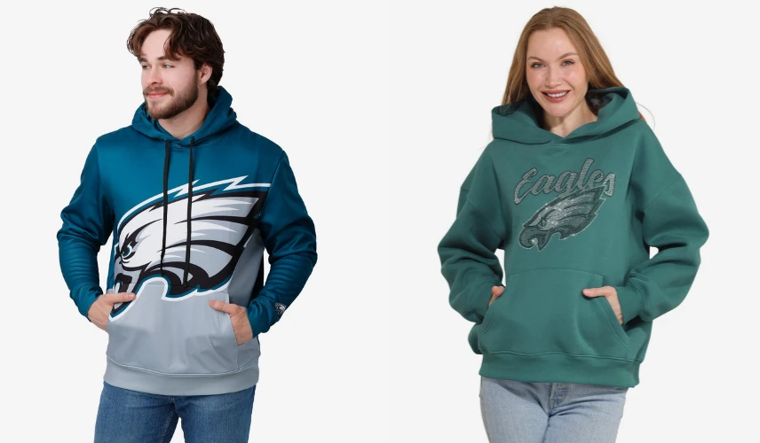 Philadelphia Eagles Hoodie Styles